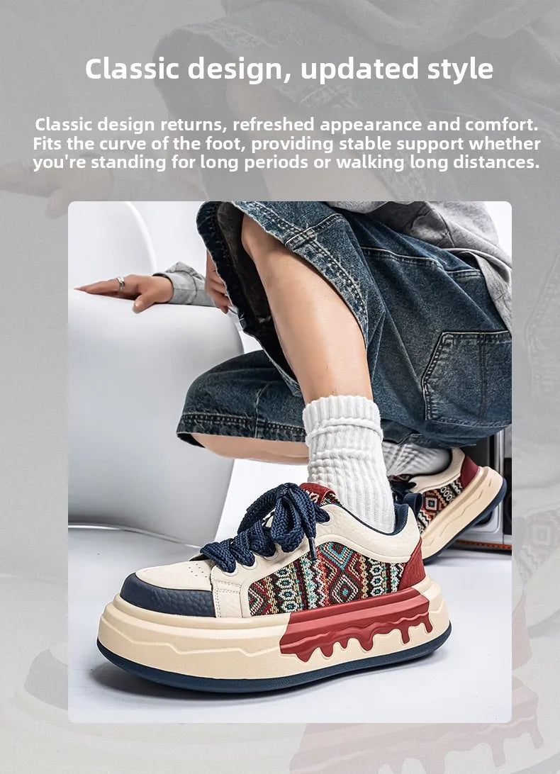 FBA Men's Casual Canvas Anti-Slip Sneakers | Lightweight Breathable Sports Shoes