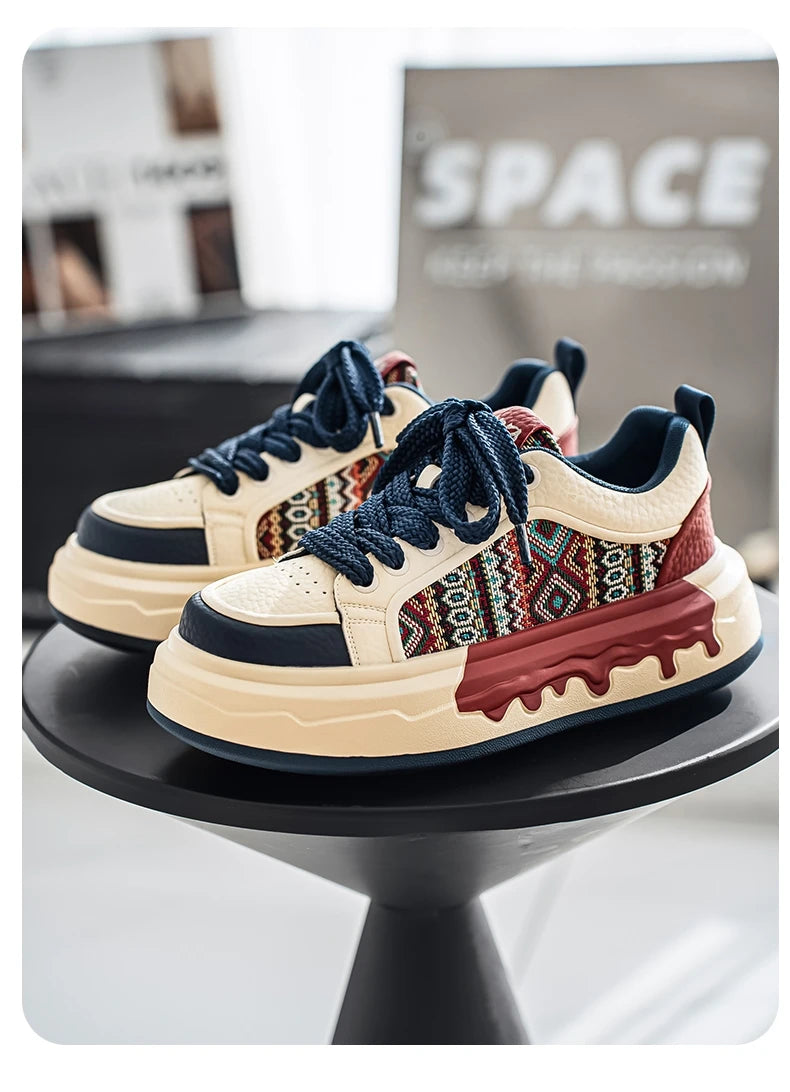 FBA Men's Casual Canvas Anti-Slip Sneakers | Lightweight Breathable Sports Shoes