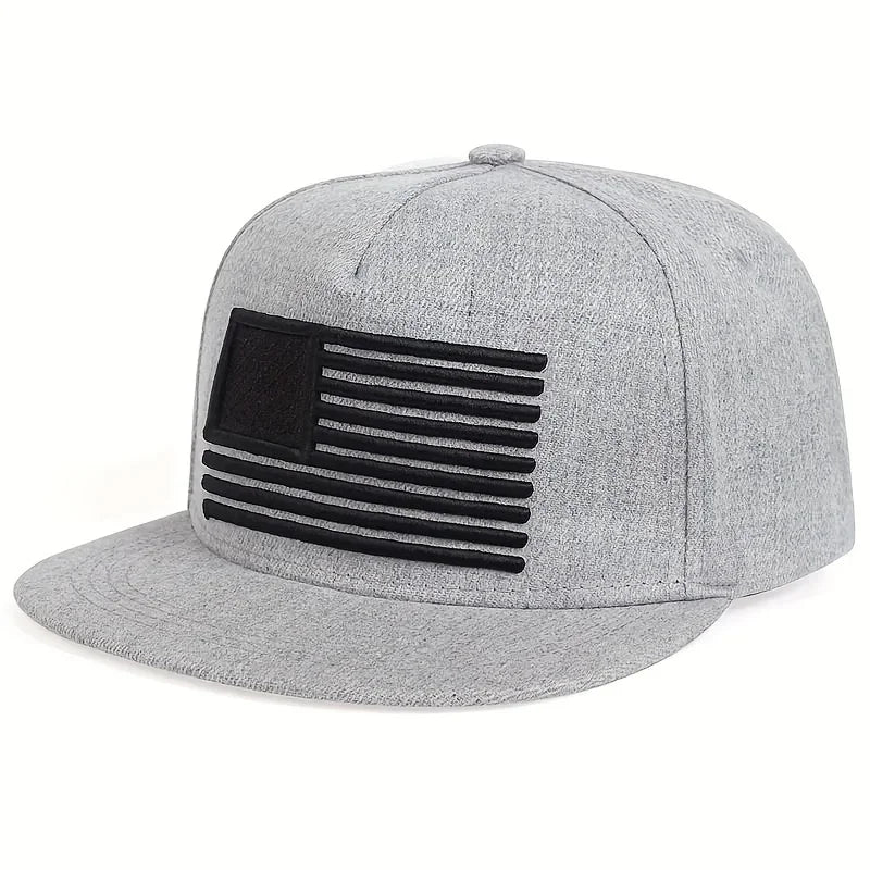 FBA USA Flag Camo Snapback Baseball Cap | Men's Trucker Hat