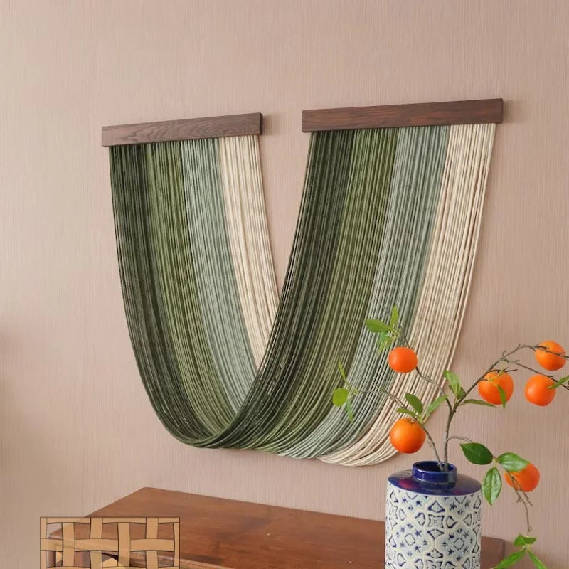 Boho Tassel Wall Tapestry | Hand-Woven Nordic Home Decor