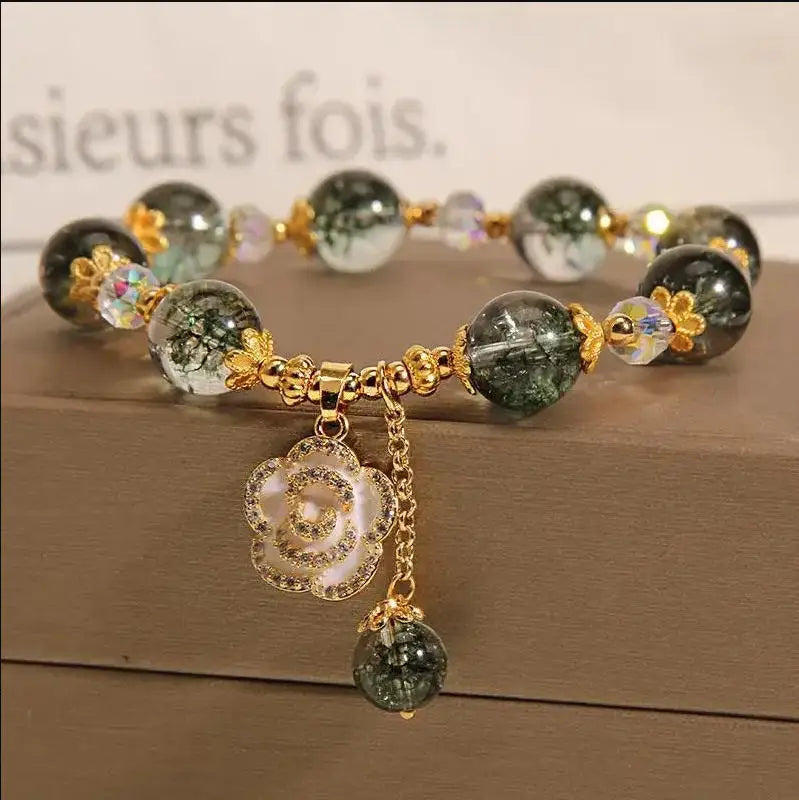 FBA 4-Piece Braided Leather Ethnic Wristband Set | Hope Believe Bracelet