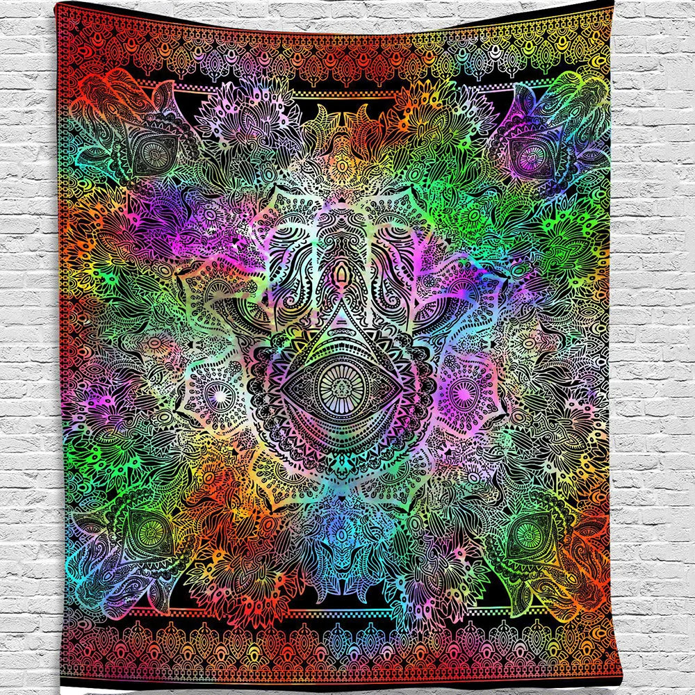 Indian Mandala Print Tapestry Blanket – 24 Designs | FBA Vibes