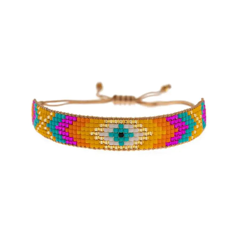 FBA Boho Handmade Beaded Bracelet for Women | Mexico Fashion Jewelry