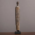 African Tribal Women Resin Figurine | Handcrafted Sculpture for Living Room, Bedroom & Cabinet Decor