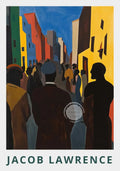 Jacob Lawrence "The Ball" Art Poster | Harlem Renaissance African American Wall Art Print