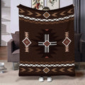 Ethnic Pattern Flannel Throw Blanket – 7 Prints | FBA Vibes