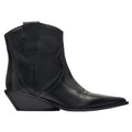 Women's Genuine Leather Pointed-Toe Chelsea Boot