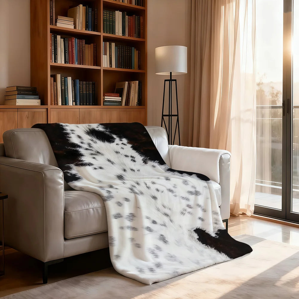 Printed Plush Throw Blanket – 4 Colors | FBA Vibes