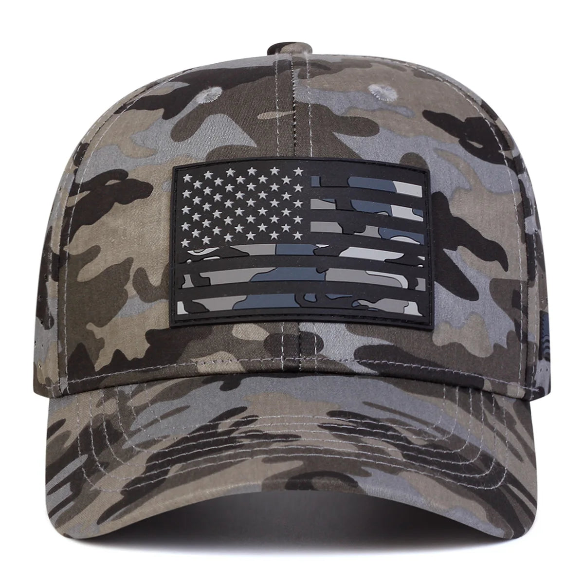 FBA American Flag Patch Breathable Baseball Cap | Outdoor Sports Hat