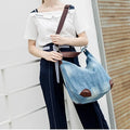 Large Luxury Denim Tote Bag for Women – Jean Crossbody Shoulder Handbag
