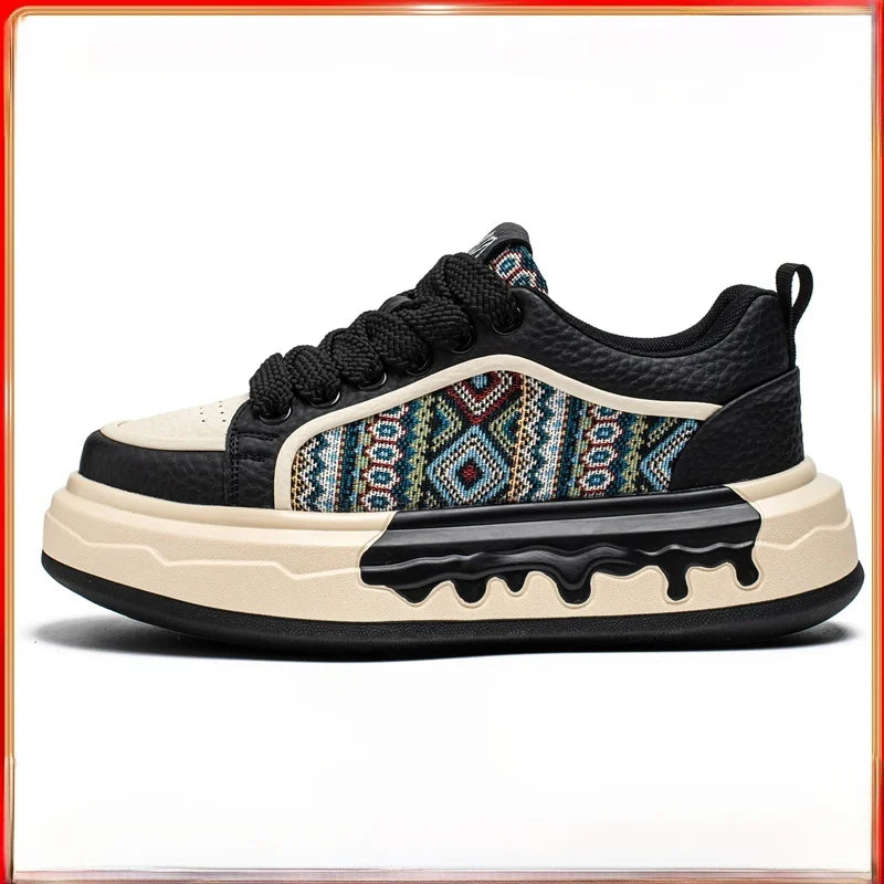 FBA Men's Casual Canvas Anti-Slip Sneakers | Lightweight Breathable Sports Shoes