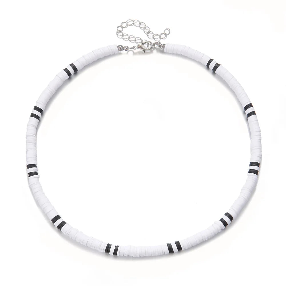 FBA Boho Coconut Shell Turquoise Bead Necklace | Men's Fashion Jewelry