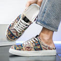 FBA Men's Breathable Half Slipper Sneakers | Lightweight Non-Slip Lazy Shoes