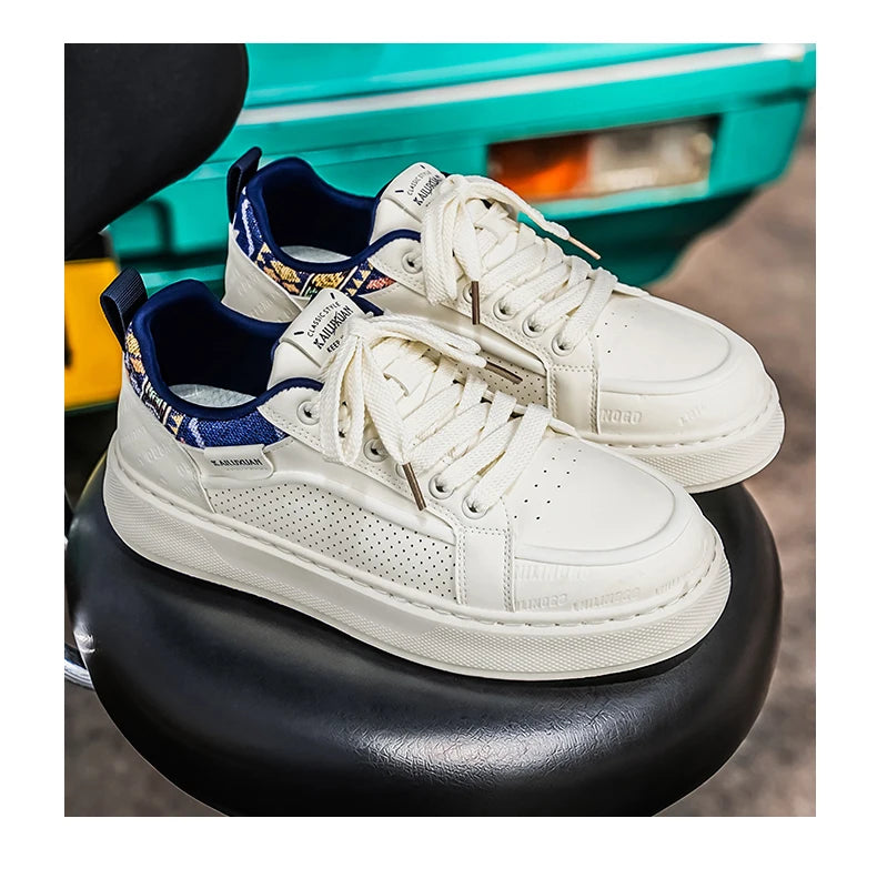 FBA Men's Breathable Thick Bottom Anti-Slip Sneakers | Lightweight Casual Shoes