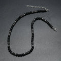 FBA Bohemian Tiger Stone Beaded Necklace for Men | Minimalist Jewelry