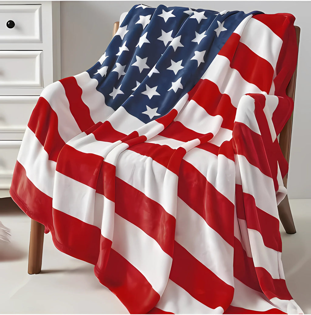 British Style Printed Throw Blanket – 3 Colors | FBA Vibes