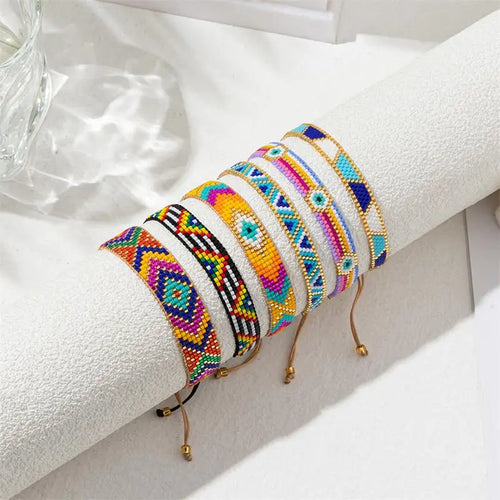 FBA Boho Handmade Beaded Bracelet for Women | Mexico Fashion Jewelry