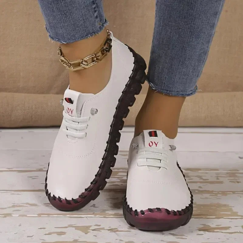 FBA Women's Fashion Soft Bottom Sneakers | Lightweight Outdoor Designer Shoes