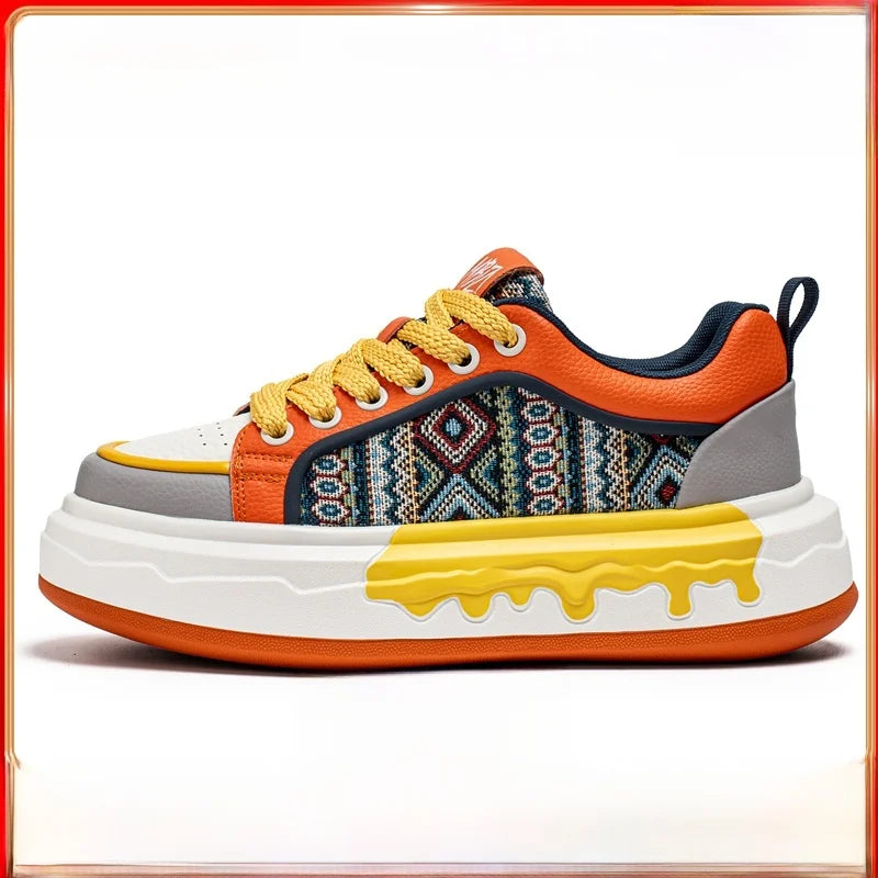 FBA Men's Casual Canvas Anti-Slip Sneakers | Lightweight Breathable Sports Shoes