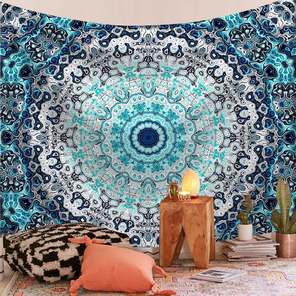 Indian Mandala Print Tapestry Blanket – 24 Designs | FBA Vibes