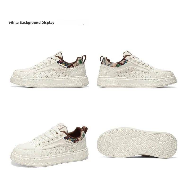 FBA Men's Breathable Thick Bottom Anti-Slip Sneakers | Lightweight Casual Shoes