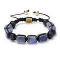 FBA Natural Stone Agate Crystal Healing Bracelet | Meditation Jewelry