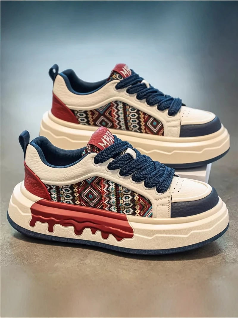FBA Men's Casual Canvas Anti-Slip Sneakers | Lightweight Breathable Sports Shoes