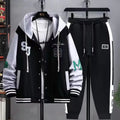 Men's 2-Piece Hooded Tracksuit Set – Hoodie & Jogger Pants | Letter Print | Plus Size M–8XL | FBA Vibes
