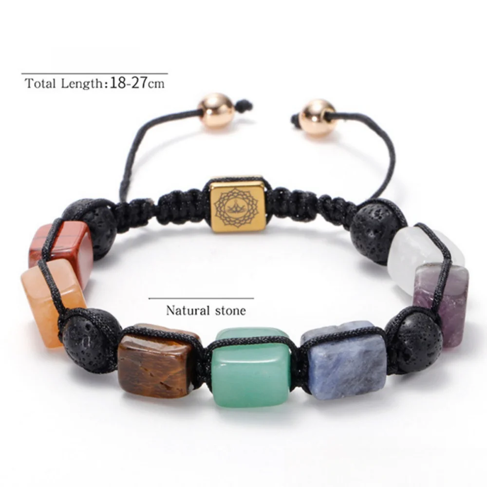 FBA Natural Stone Agate Crystal Healing Bracelet | Meditation Jewelry