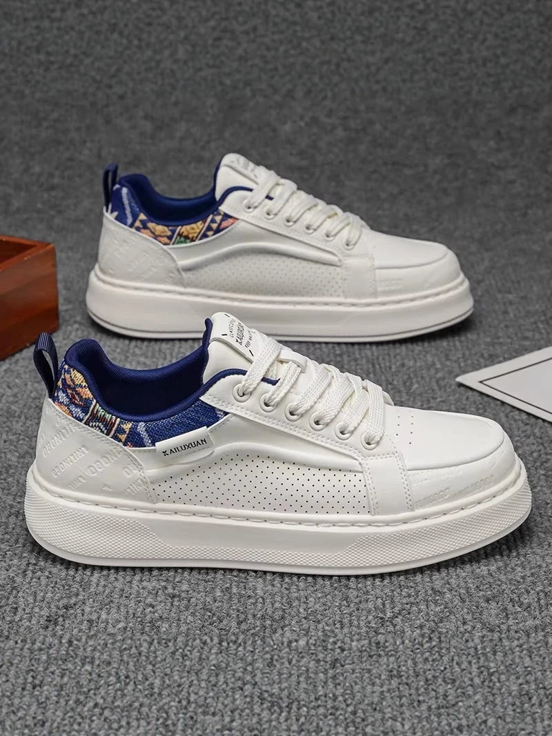 FBA Men's Breathable Thick Bottom Anti-Slip Sneakers | Lightweight Casual Shoes