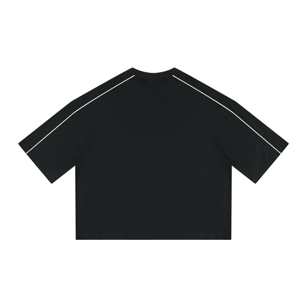 Just Us Boxy Piping T-Shirt