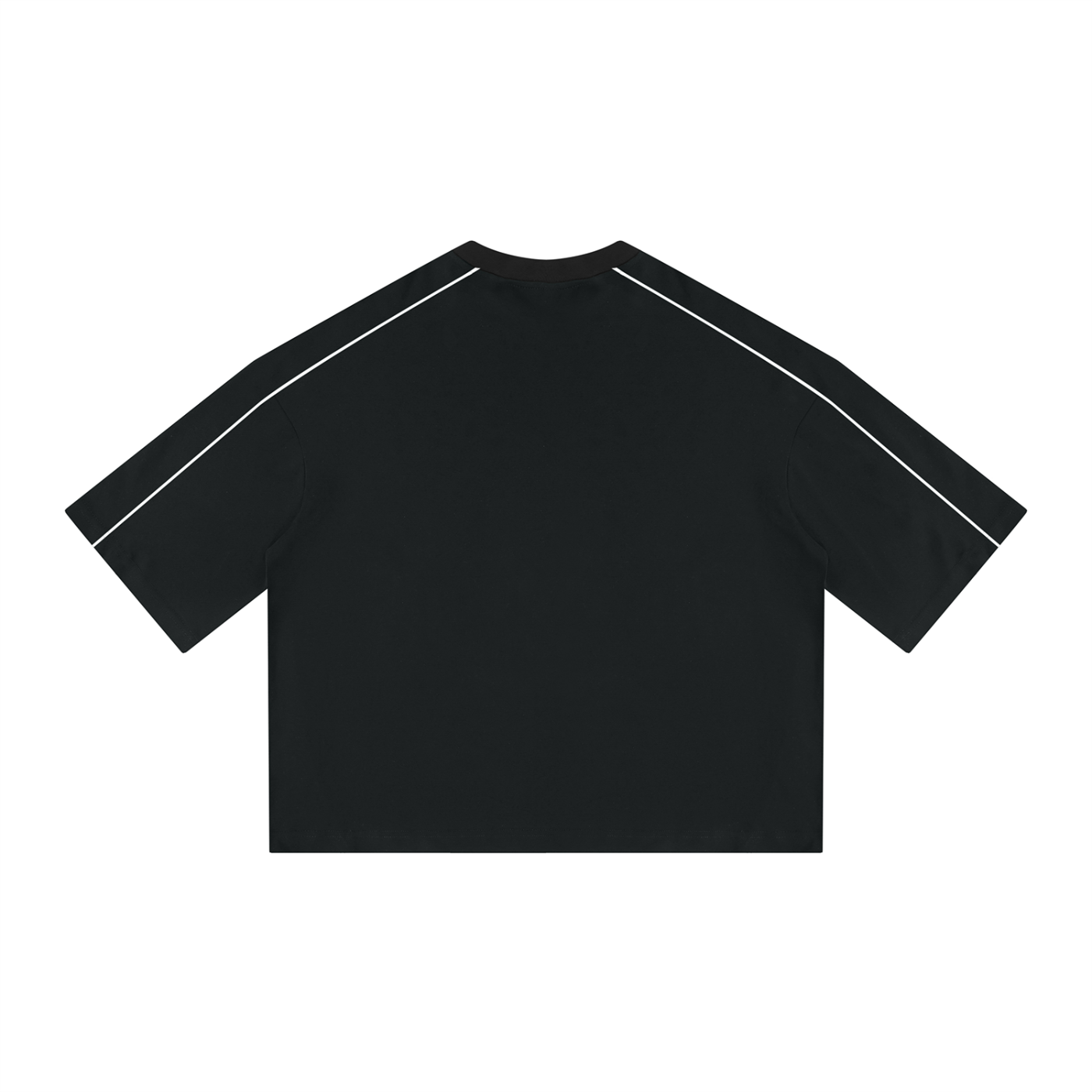 Just Us Boxy Piping T-Shirt